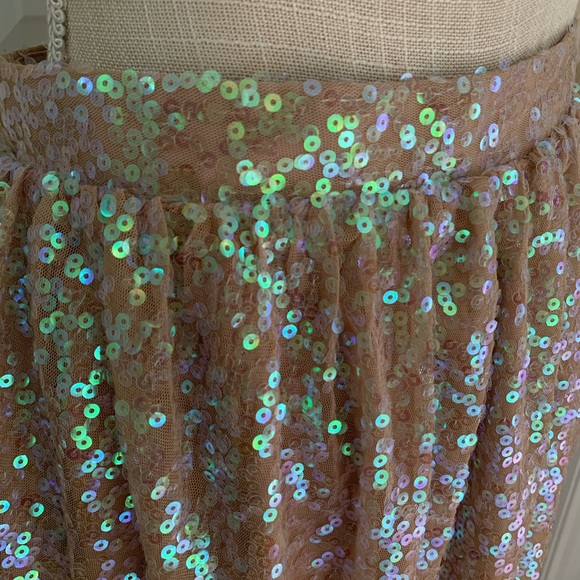 BCBG Generation sequin skirt SIze 0 - Picture 7 of 8